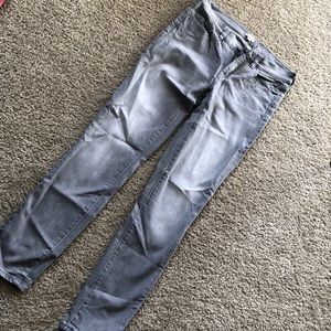 Gray JCrew stretch skinny jeans sz 26